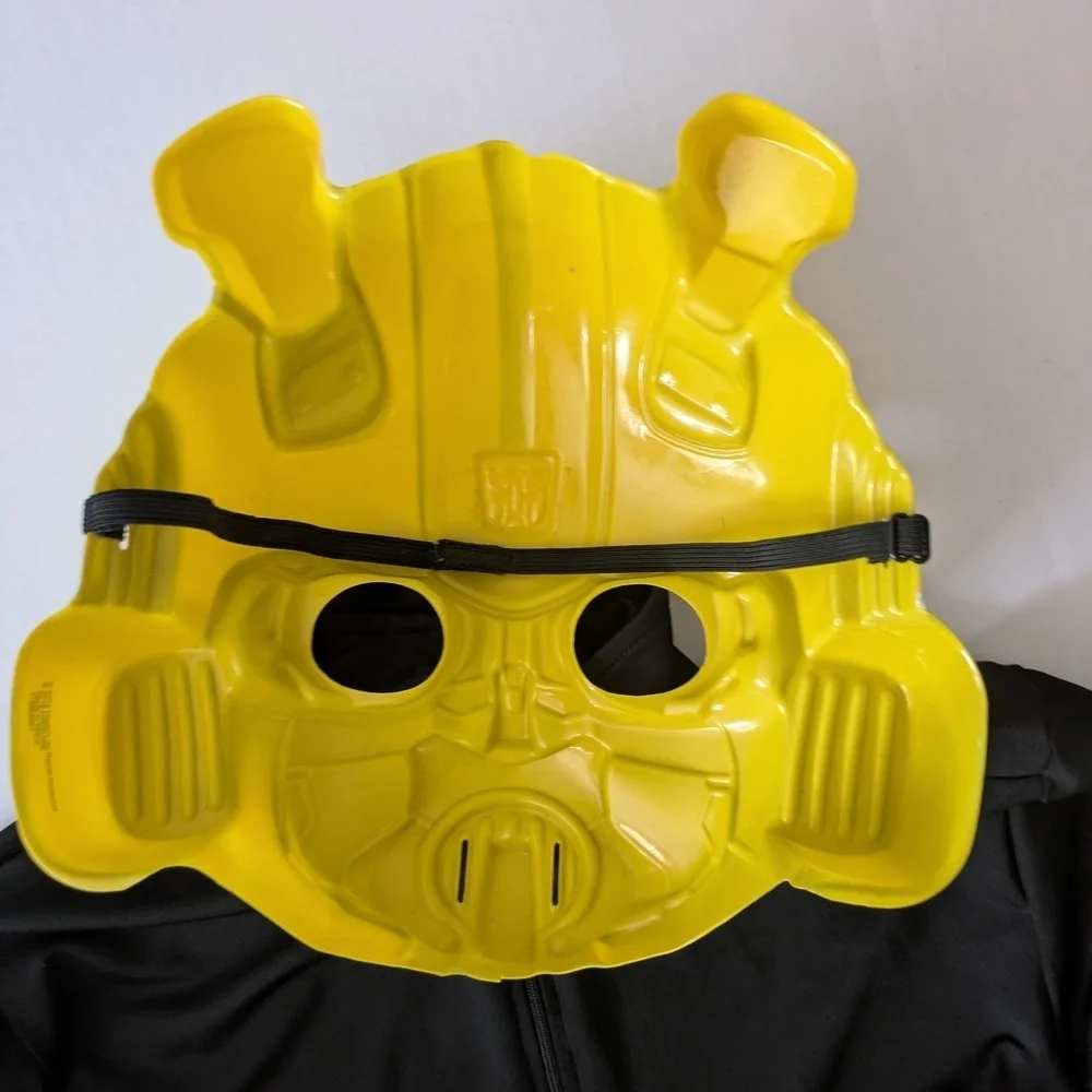 Kids Transformers Bumblebee Costume with Mask and Blaster - Yellow and Silver